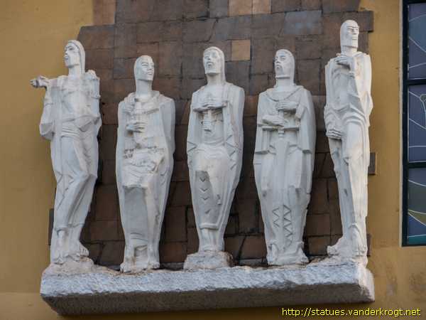 Las Palmas de Gran Canaria - Cristo Pantocrátor, San Juan Evangelista, San Pedro y San Pablo