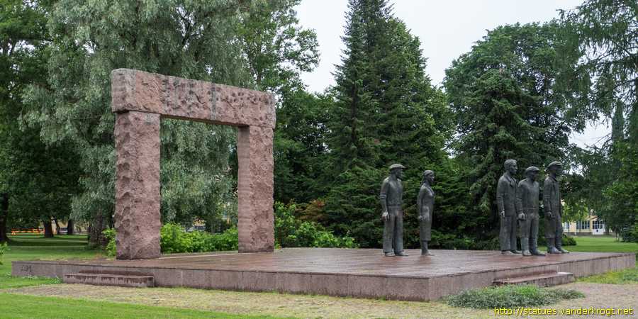 Lahti - Punavankien muistomerkki