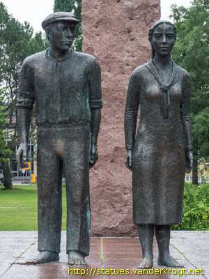 Lahti - Punavankien muistomerkki