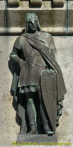 Falaise - Guillaume le Conquérant et six ducs de Normandie