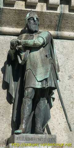 Falaise - Guillaume le Conquérant et six ducs de Normandie