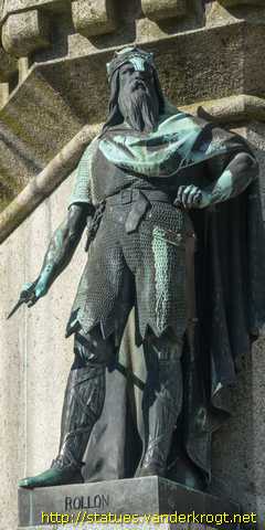 Falaise - Guillaume le Conquérant et six ducs de Normandie