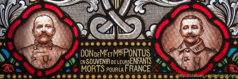 Néville-sur-Mer - Jeanne d'Arc au b�cher