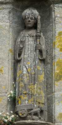 Saint-Thégonnec - Saints à l'extérieur de l'église Saint-Thégonnec
