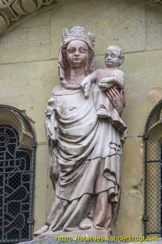 Clermont-en-Argonne - Saint-Didier et la Vierge à l'enfant