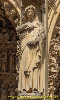 Metz - Sculptures sur la Cathédrale