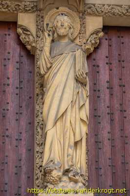 Metz - Sculptures sur la Cathédrale