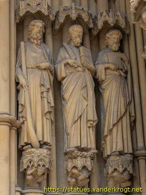 Metz - Sculptures sur la Cathédrale