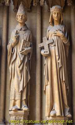 Metz - Sculptures sur la Cathédrale