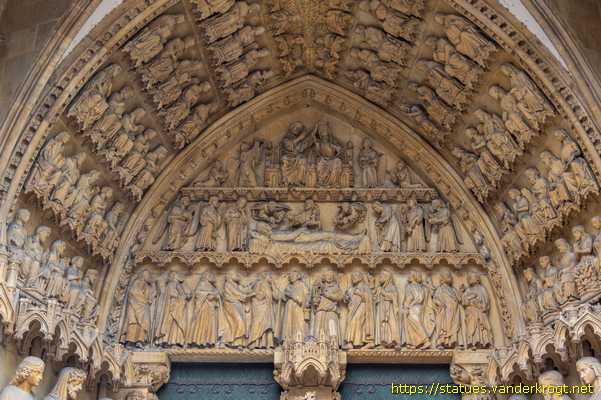 Metz - Sculptures sur la Cathédrale