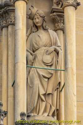 Metz - Sculptures sur la Cathédrale