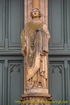 Metz - Sculptures sur la Cathédrale