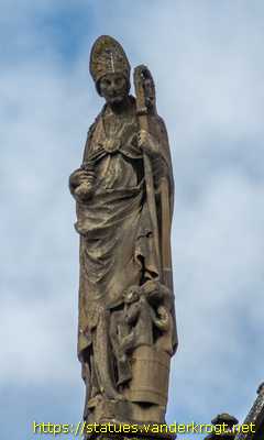 Metz - Sculptures sur la Cathédrale
