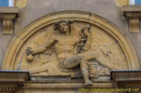 Metz - Mercure et quatre arts libéraux