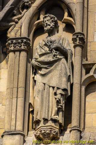 Metz - Sculptures sur l'Église Sainte-Ségolène