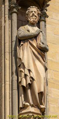 Metz - Sculptures sur l'Église Sainte-Ségolène