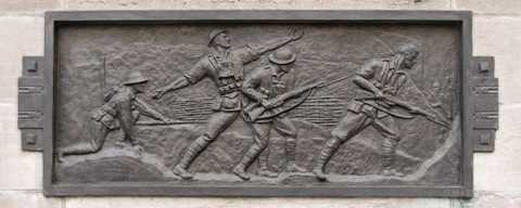 Péronne - Monument à la 2e Division australienne