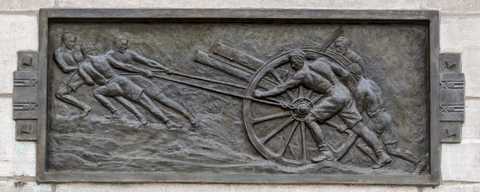 Péronne - Monument à la 2e Division australienne