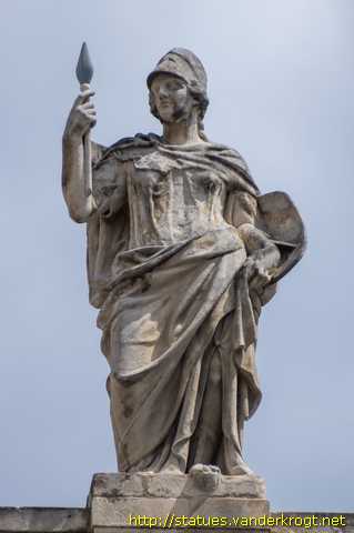 Lyon - Sculptures de la façade de l'Hôtel de Ville