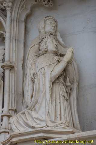 Bourg-en-Bresse - Scuptures à la Monastère royal de Brou