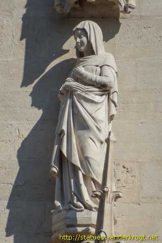 Lyon - Saints à la Cathédrale (façade ouest)