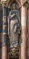 Lichfield - Statues on the Lady Chapel of Lichfield Cathedral
