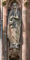 Lichfield - Statues on the Lady Chapel of Lichfield Cathedral