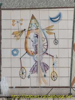 Hemel Hempstead - Tile Mosaic Map