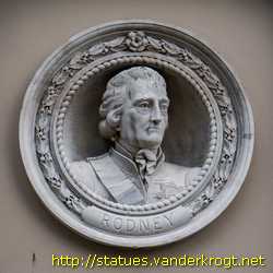 London - Royal Naval College Busts of Naval Heroes