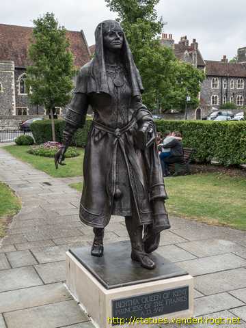 Canterbury - King Ethelbert and Queen Bertha