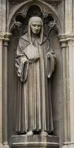 Canterbury - Statues on the West Front of Canterbury Cathedral