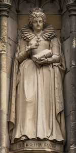 Canterbury - Statues on the West Front of Canterbury Cathedral