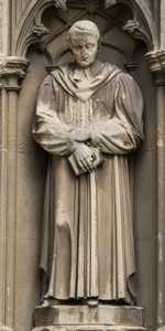 Canterbury - Statues on the West Front of Canterbury Cathedral