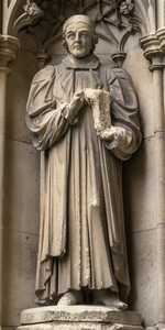Canterbury - Statues on the West Front of Canterbury Cathedral