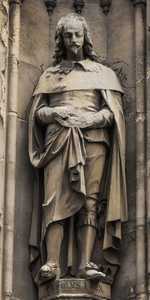 Canterbury - Statues on the West Front of Canterbury Cathedral