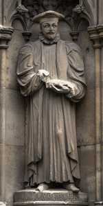 Canterbury - Statues on the West Front of Canterbury Cathedral