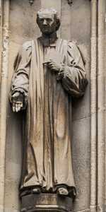 Canterbury - Statues on the West Front of Canterbury Cathedral