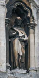 Oxford - Saints' Statues at Keble College Chapel