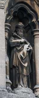 Oxford - Saints' Statues at Keble College Chapel
