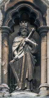 Oxford - Saints' Statues at Keble College Chapel