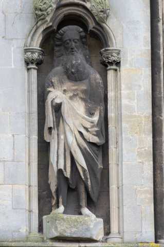 Bristol - Sculptures at the St Mary Redcliffe