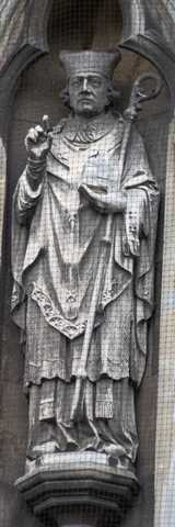 Bristol - Sculptures at the St Mary Redcliffe
