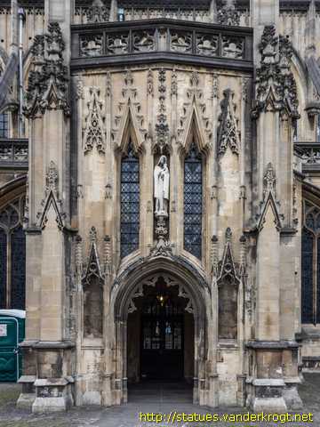 Bristol - Sculptures at the St Mary Redcliffe