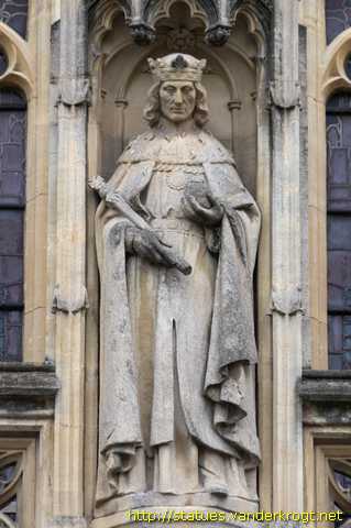 Bath - Sculptures at Bath Abbey Church