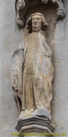 Bath - Sculptures at Bath Abbey Church