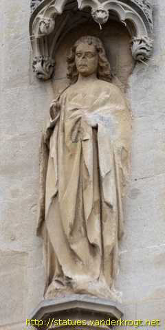 Bath - Sculptures at Bath Abbey Church