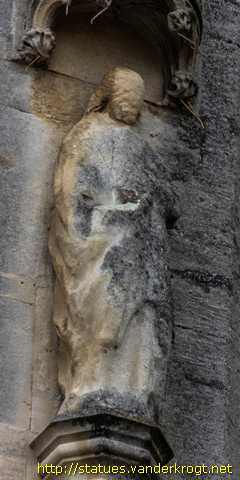 Bath - Sculptures at Bath Abbey Church