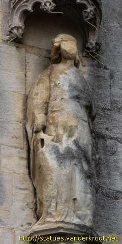 Bath - Sculptures at Bath Abbey Church