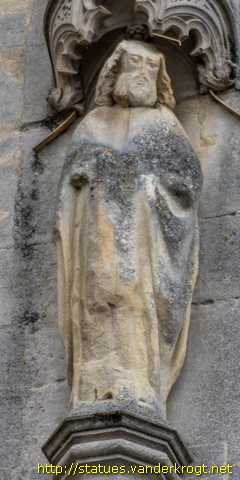 Bath - Sculptures at Bath Abbey Church