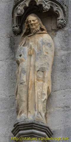 Bath - Sculptures at Bath Abbey Church